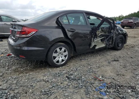 2014 Honda Civic Lx from USA, damaged, VIN 2HGFB2F54EH529653